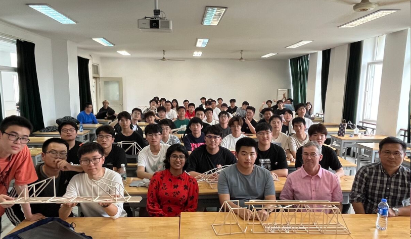 Image for Civil Engineering staff complete two Semesters of teaching in Nanjing