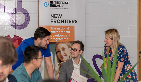 A group attending a seminar at The Synergy Centre, Tallaght