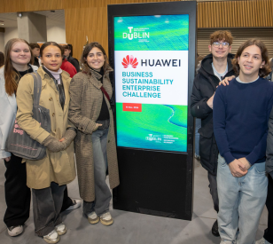 Image for TU Dublin Huawei Business Sustainability Enterprise Challenge poster exhibition & awards