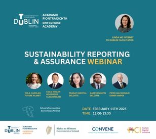 Image for Sustainability Reporting & Assurance Webinar: February 11th