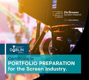 Image for Certificate in Portfolio Preparation for the Screen Industry begins!