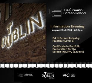 Image for Information evening for new BA (Hons) in Screen Industry Practice (Level 8) RPL programme at TU Dublin