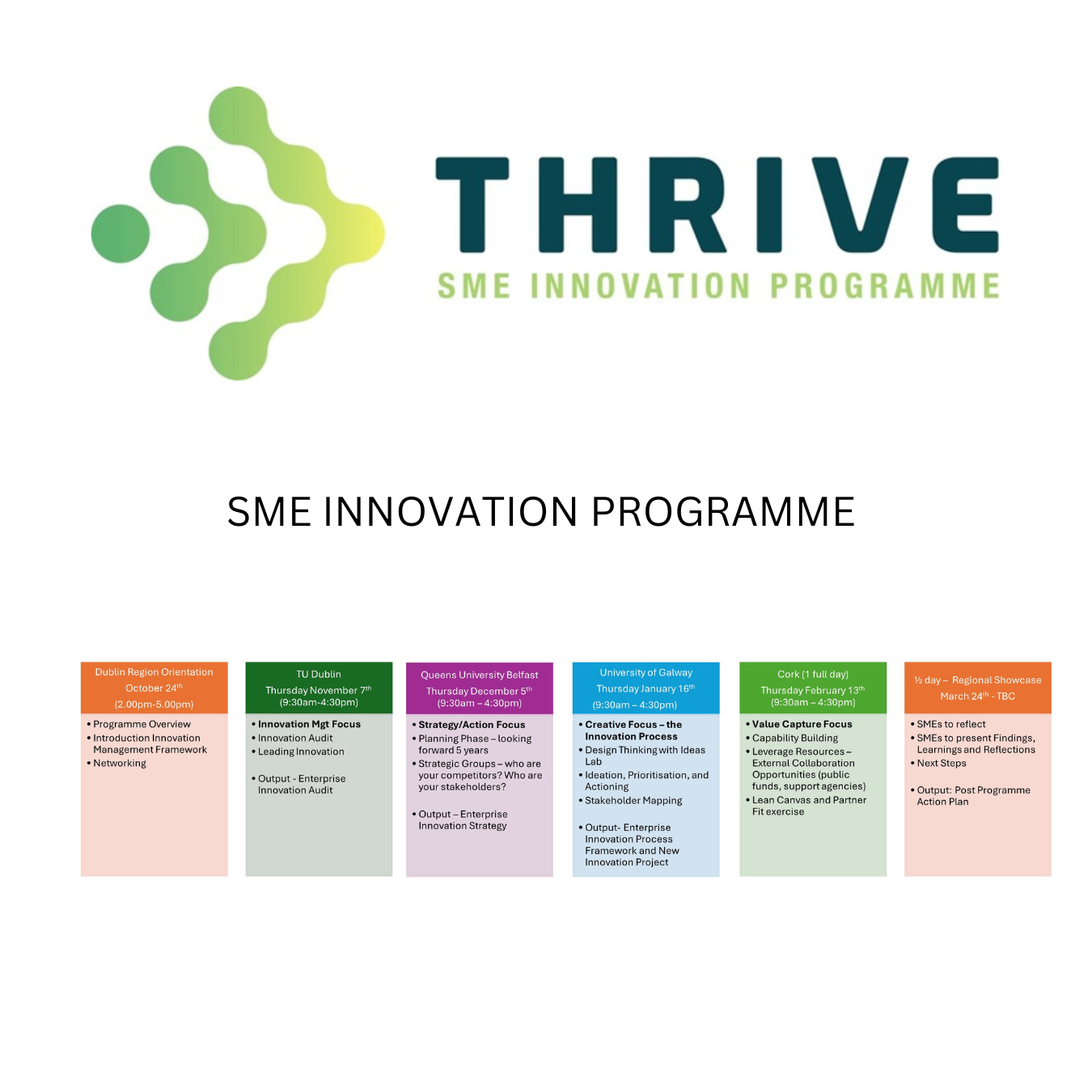 Image for THRIVE SME Innovation Programme