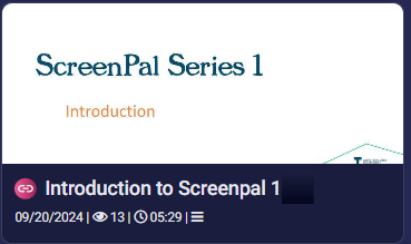 Introduction to ScreenPal