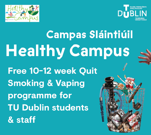 Image for Healthy Campus - Quit Smoking and Vaping programme Spring 2025