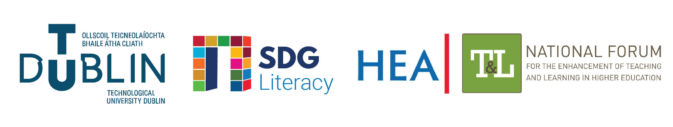 SDG Literacy sponsors logos