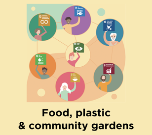 Image for Food, Plastic and Community Gardens