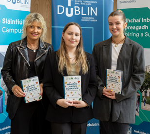 Image for TU Dublin Healthy Campus Cookbook launch