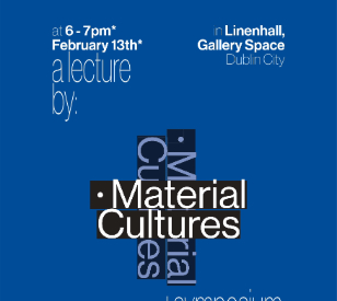 Image for Material Cultures Building Change Lecture @ SABE - 13 February