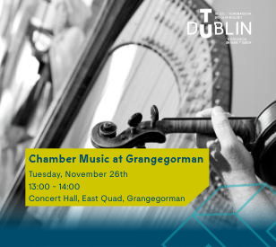 Image for Chamber Music at Grangegorman 26/11/2024