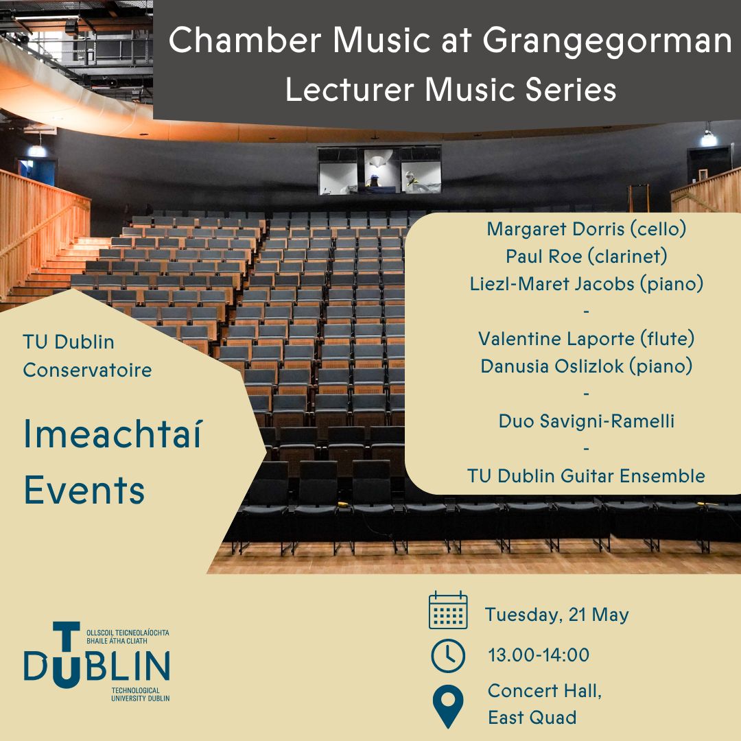 Chamber Music at Grangegorman 21/05/2024