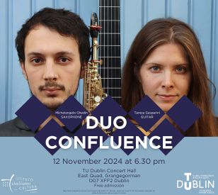 Image for 'Duo Confluence' Guitar and Saxophone Concert 12/11/2024