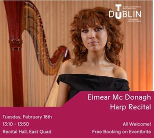 Image for Eimear Mc Donagh | Harp Recital 18/02/25