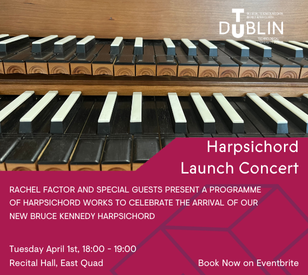 Image for Harpsichord Launch Concert 01/04/25