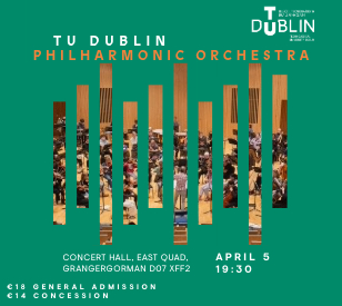 Image for TU Dublin Philharmonic Orchestra | Composers at the Crossroads 05/04/25