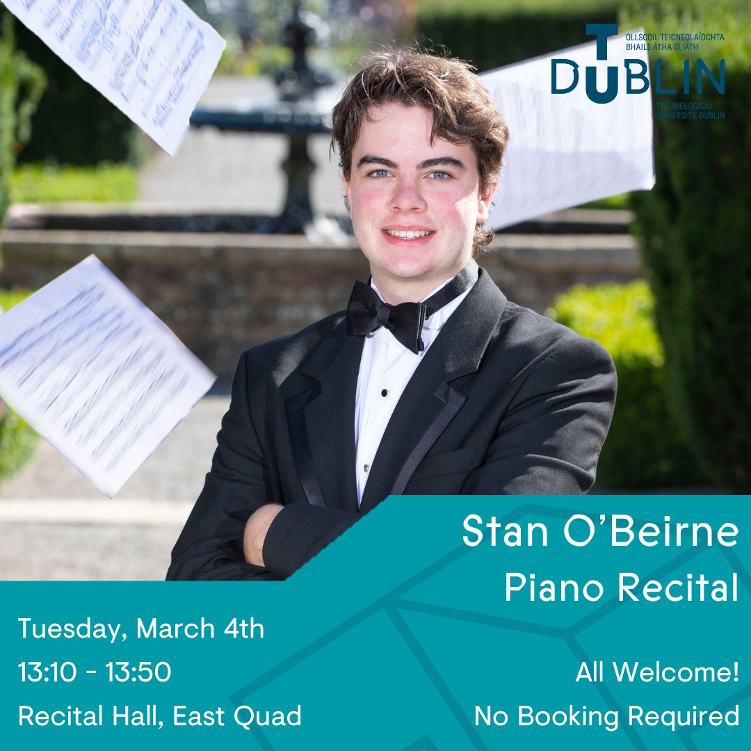 Image for Stan O'Beirne | Piano Recital 04/03/2025