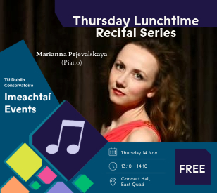 Image for Thursday Lunchtime Recital 14/11/2024