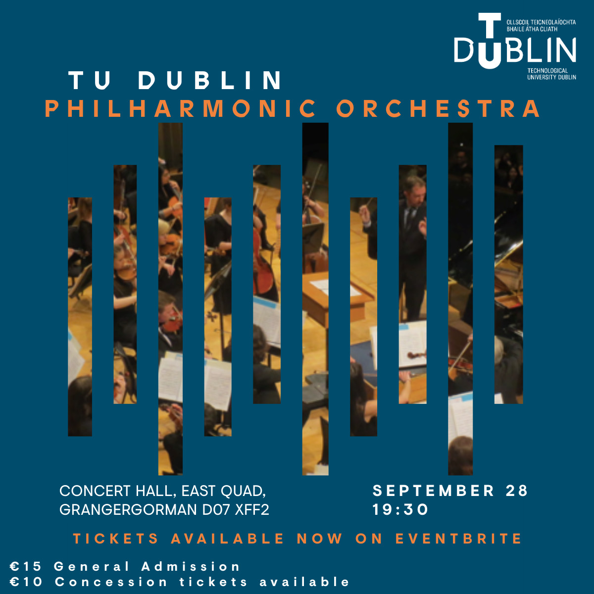 TU Dublin Philharmonic Orchestra 28/09/2024