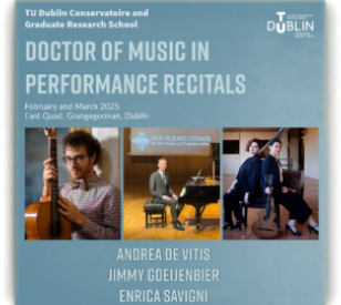 Image for DMus in Performance Recitals 25/02 - 03/03