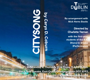 Image for Citysong by Carys D. Coburn 09/04/25 - 11/04/25