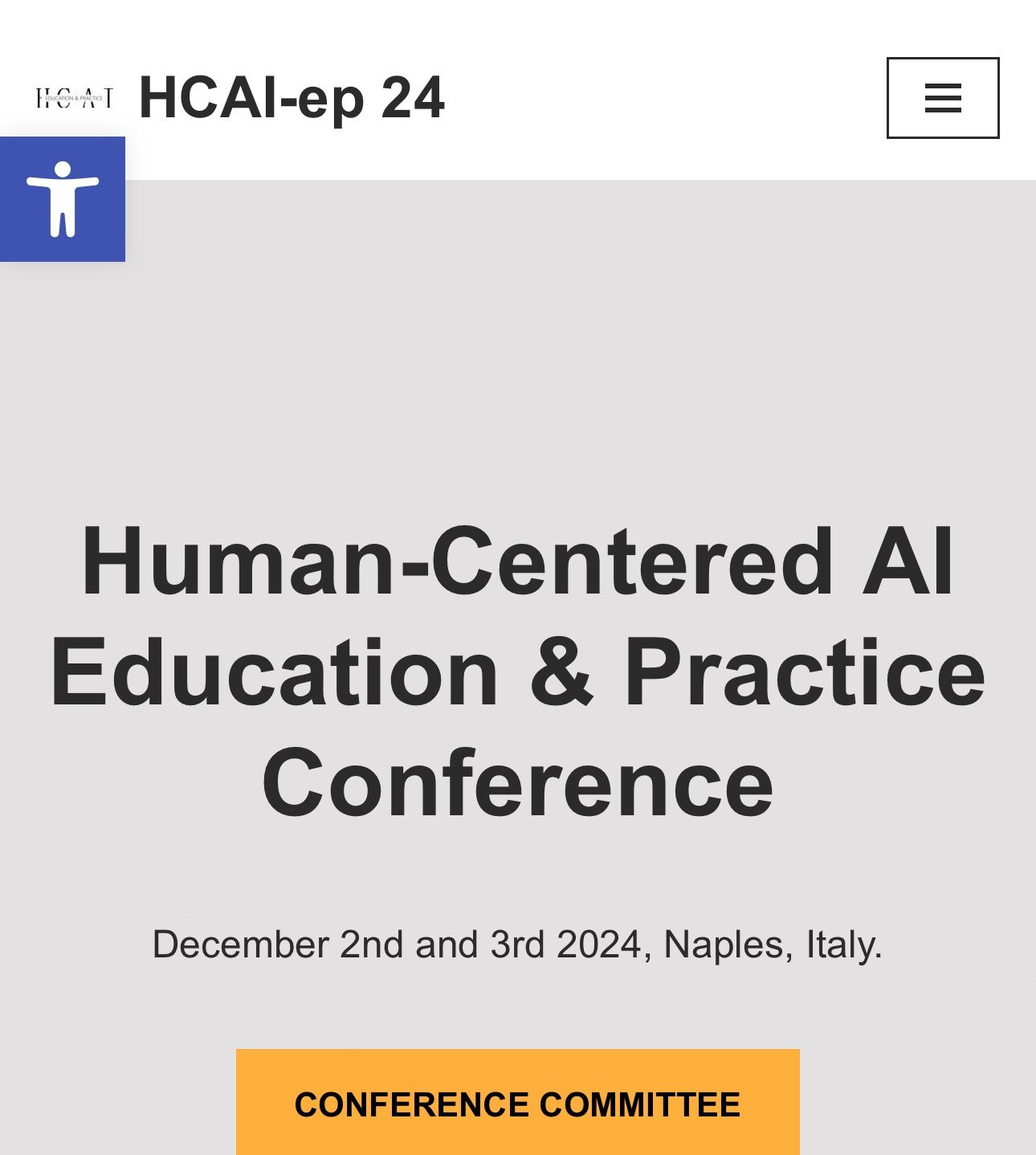 Image for Human Centered AI Education and Practice Conference