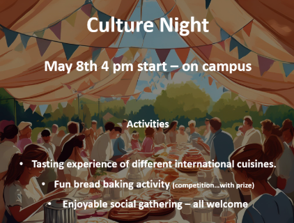 Culture Night 8th May 2025