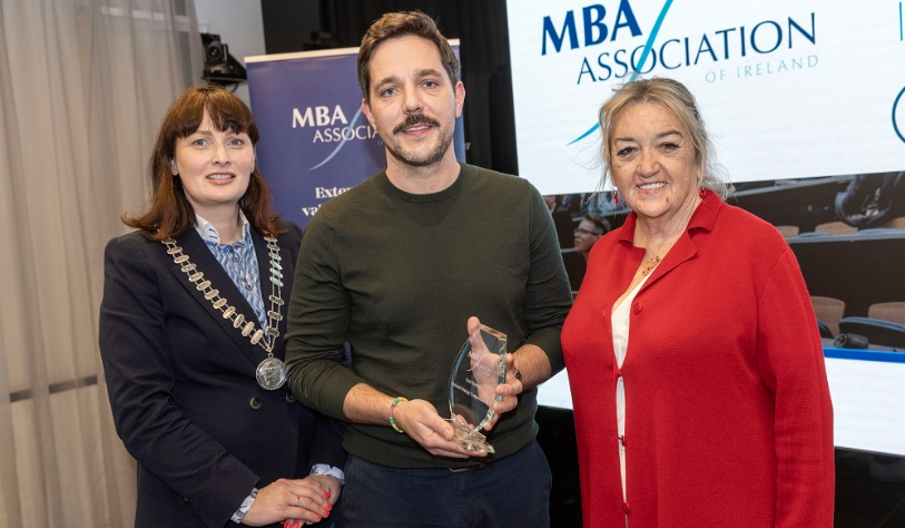 TU Dublin MBA student Tom Proctor wins best speaker award