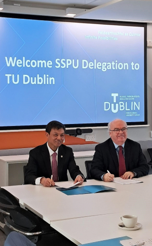 SSPU Delegation TU Dublin