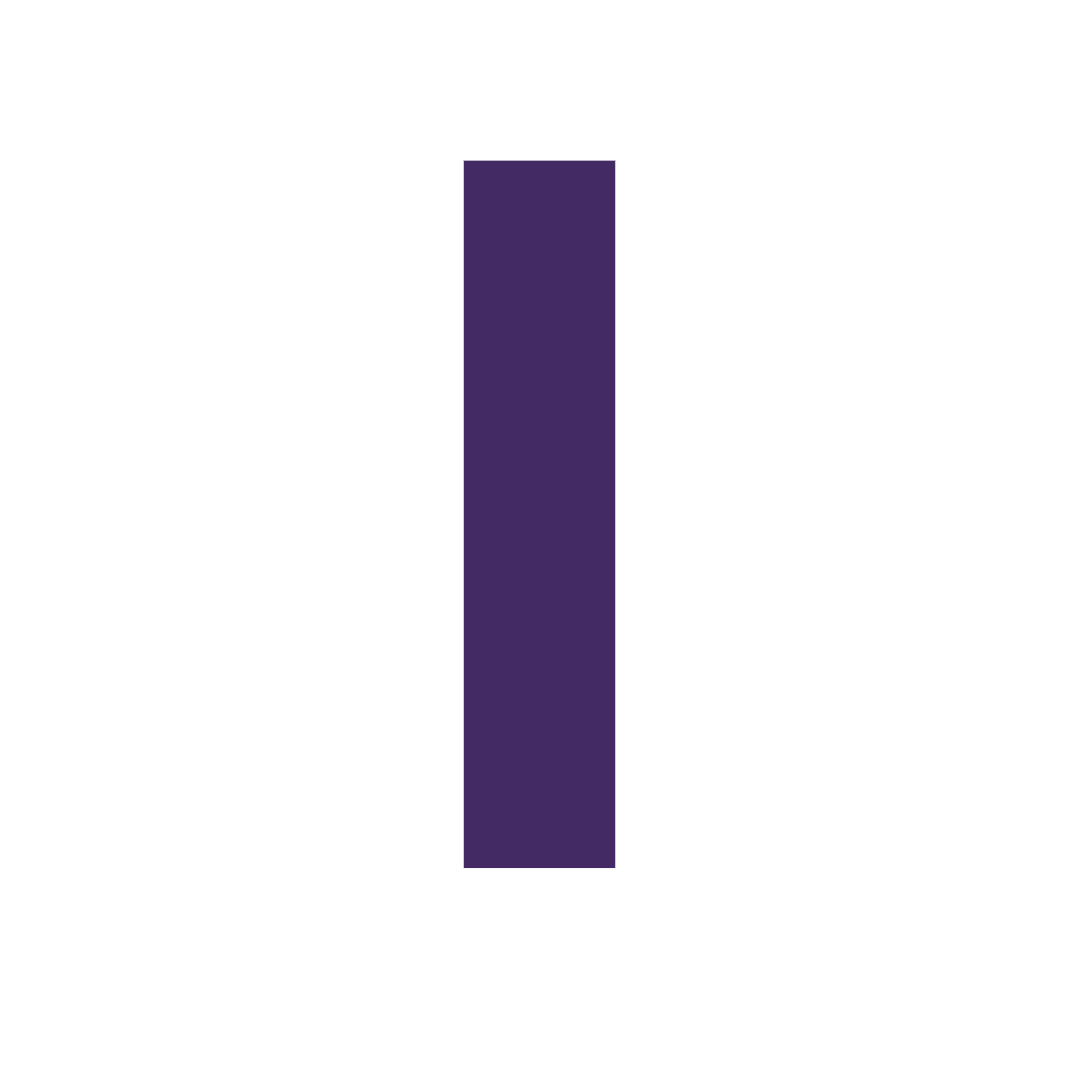 Image for Purple Letter I