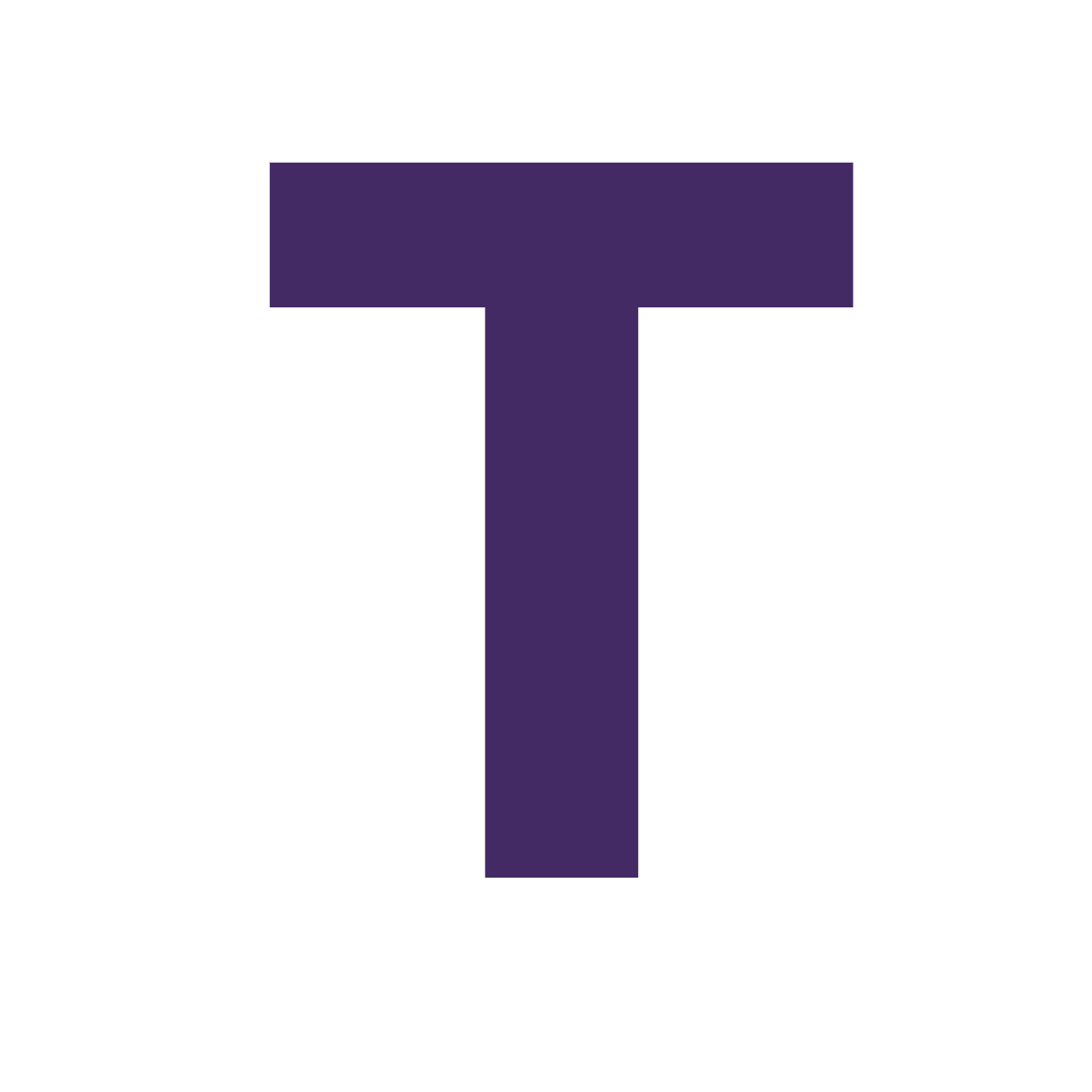 Image for Purple Letter T V.2