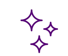 3 Purple Stars