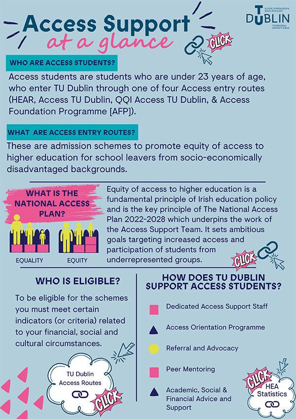 Access support at a glance