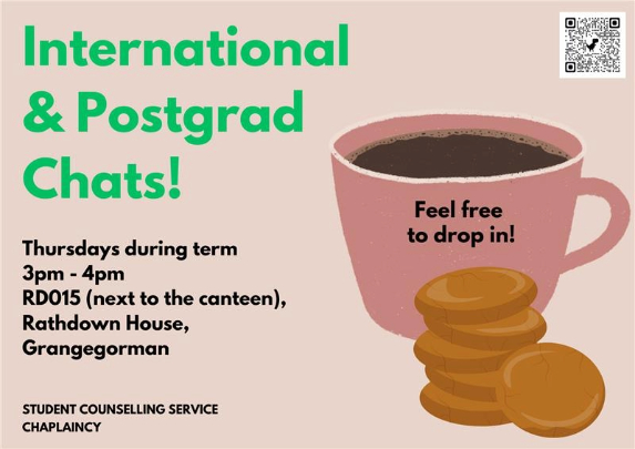 International & Postgraduate Chats