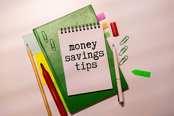 Money saving tips