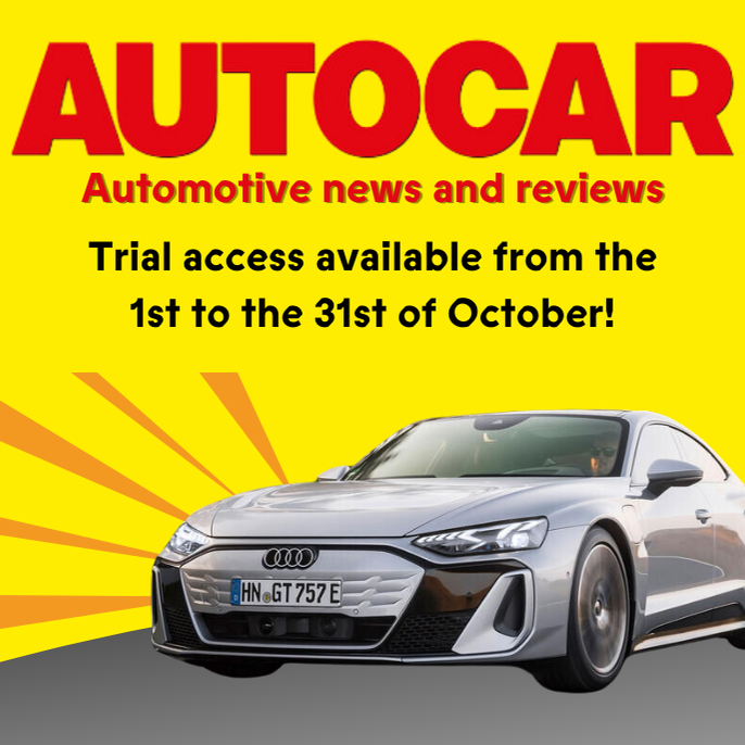 Image for Autocar: Automotive news eResource Trial Now Available in the Online Library 