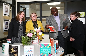 Staff at the launch of Inclusive Collection