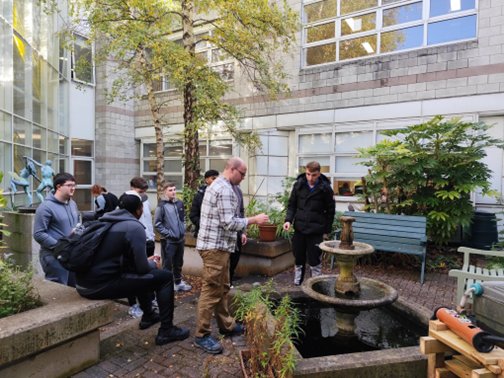 Students from the Critical Skills Development module in first year of the BEng (Hons) Sustainable Energy Programme delivered on the TU Dublin, Tallaght Campus.