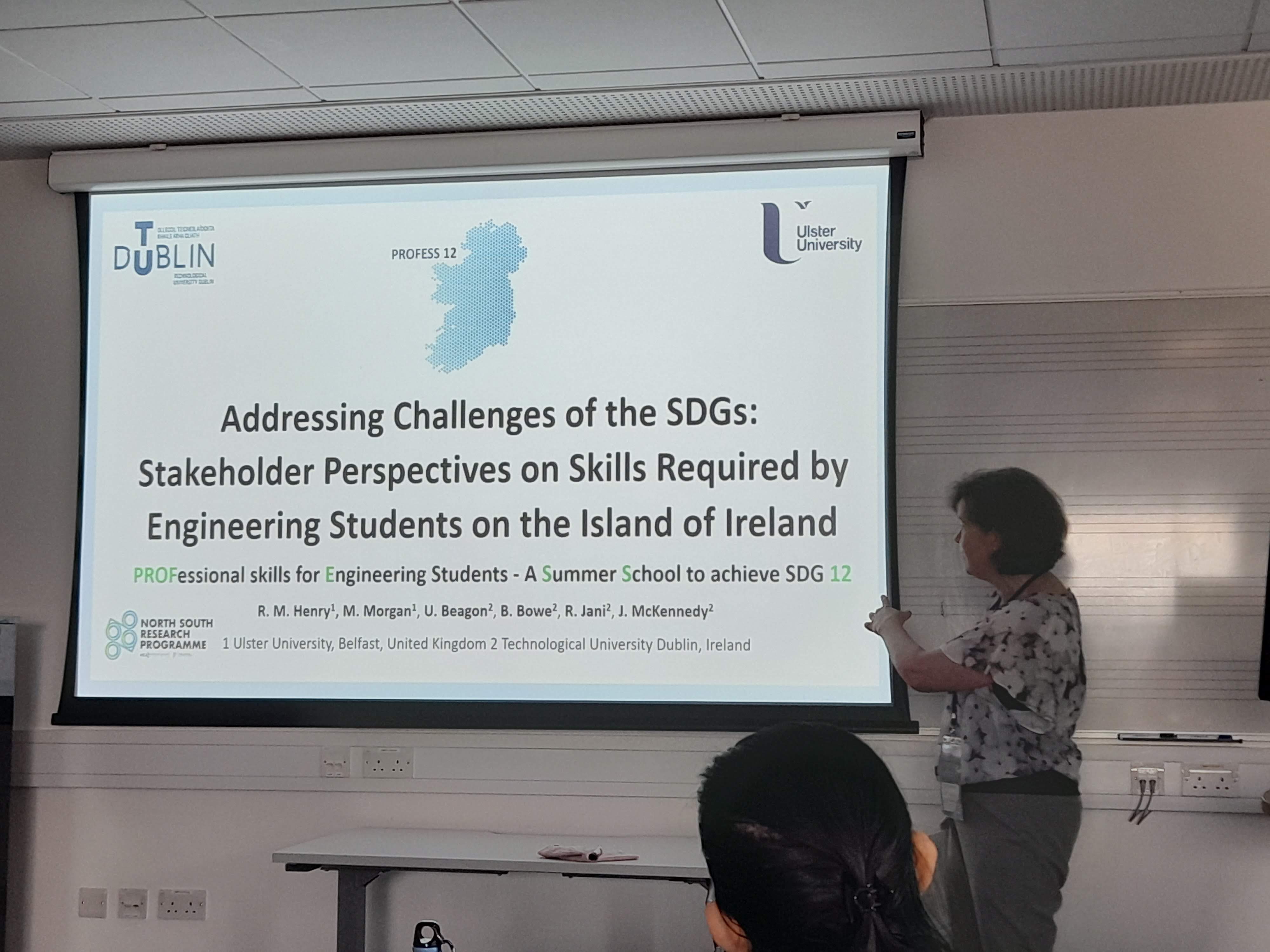 Rosalind presenting at SEFI 2023