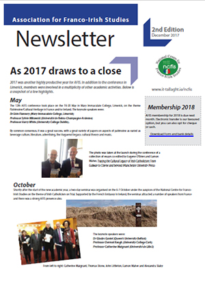 Thumbnail of AFIS Newsletter 2017